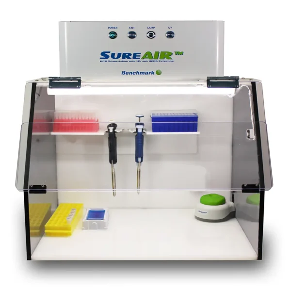 SureAir PCR-Workstation med UV- och HEPA-filtrering