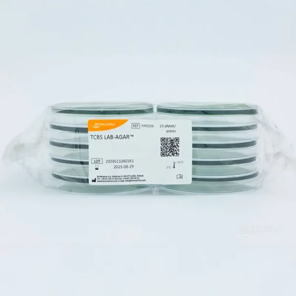 TCBS Lab Agar, 20x90mm, 20 plattor