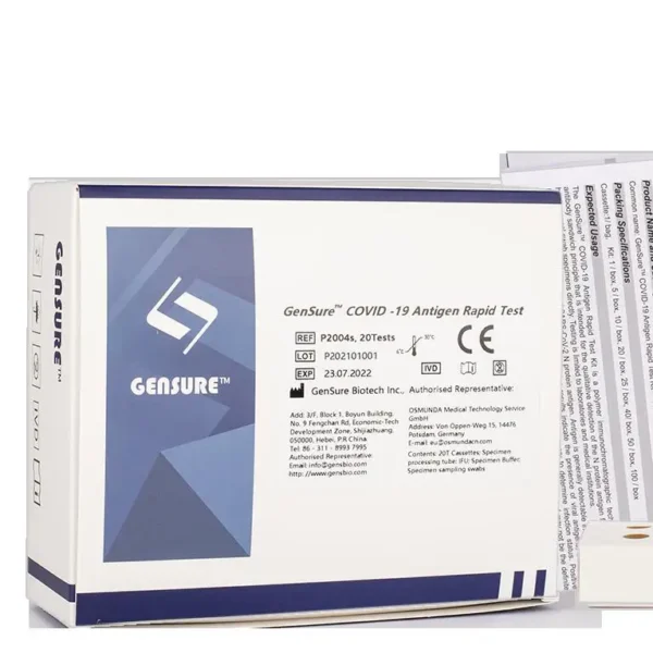 GENSURE COVID-19 AG TEST, SALIVA/NASAL