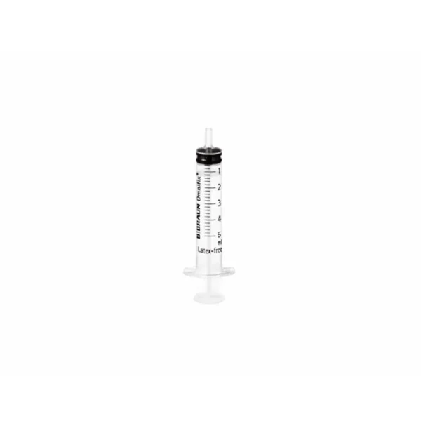 Omnifix-spruta 3-komponent 5ml luer-spets Steril EO, 100st