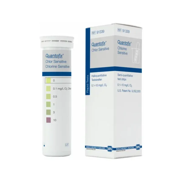 QUANTOFIX teststickor Chlorine sensitive 0-10ppm (totalt)