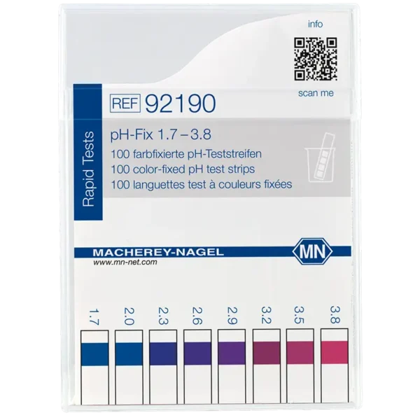 pH-Fix 1,7 – 3,8, 100 st.