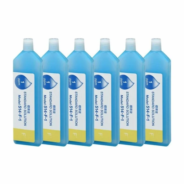 F standard solution 1 ppm, 6 x 14 ml