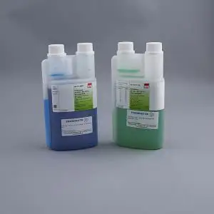 pH-buffert 7,00 ± 0,02 500 ml Integrerad mätdosering grön