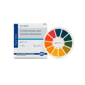 pH-papper, rulle, pH=1-11