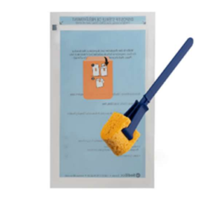 Sponge med handtag, cellulosa, 10 ml Neutr. broth, 100 st