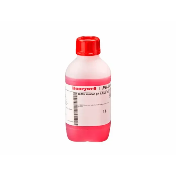 Buffer solution pH 4.0 (20°C), 1L, RÖD