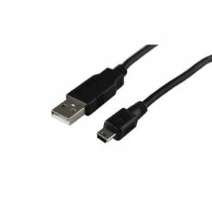 0,5 m typ A till mini USB-kabel