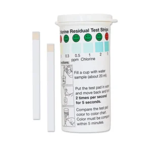 Low Level Chlorine Strips, 0-5 ppm (free)