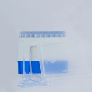 DS2 Dynex racked blue sample tips (4×108)