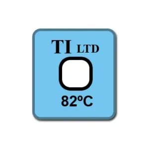 Temperaturindikator, temp: 82 °C / 180 °F, 100 st