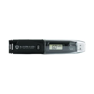 USB precisionslogger med display temp -35/80°C och RH 0/100%