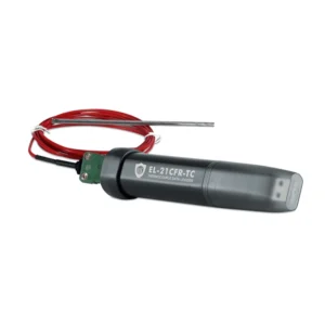 USB 21CFR logger temperatur 0/200°C med extern probe