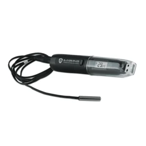 USB 21CFR logger med display temperatur -40/125°C med extern probe