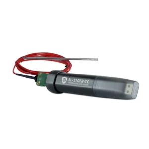 USB 21CFR Vac. logger temperatur -100/100°C med extern probe