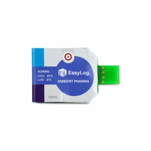 Pharma datalogger temp – Larm vid 8°C och 25°C