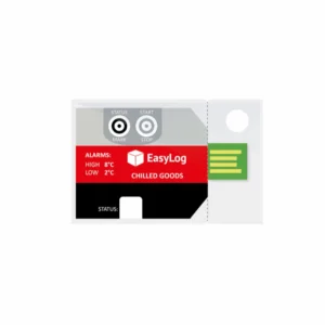 Kylvara PDF Datalogger – Larm vid 2 och 8°C