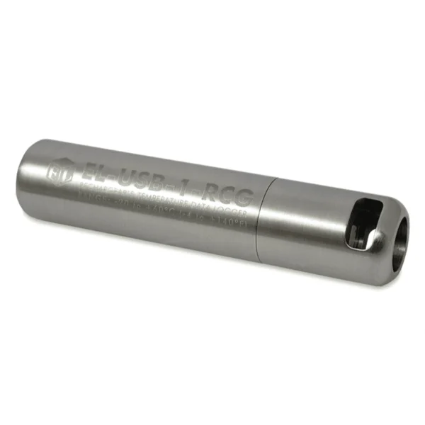 USB-logg i rostfritt stål -20 till +60°C, uppladdningsbar