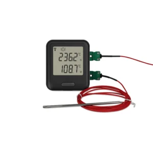 WiFi Dual logger temperatur -270/1372 °C med 2 TC-prober