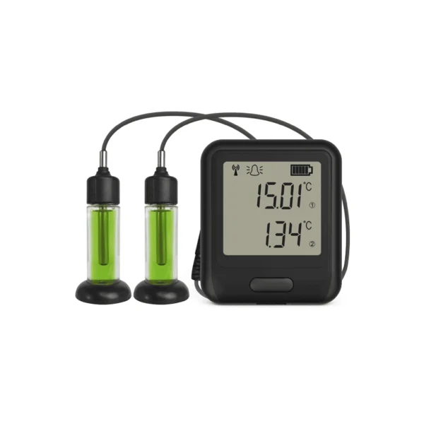 WIFI Dual Vac. logger Temp -40/60°C med glycol prober