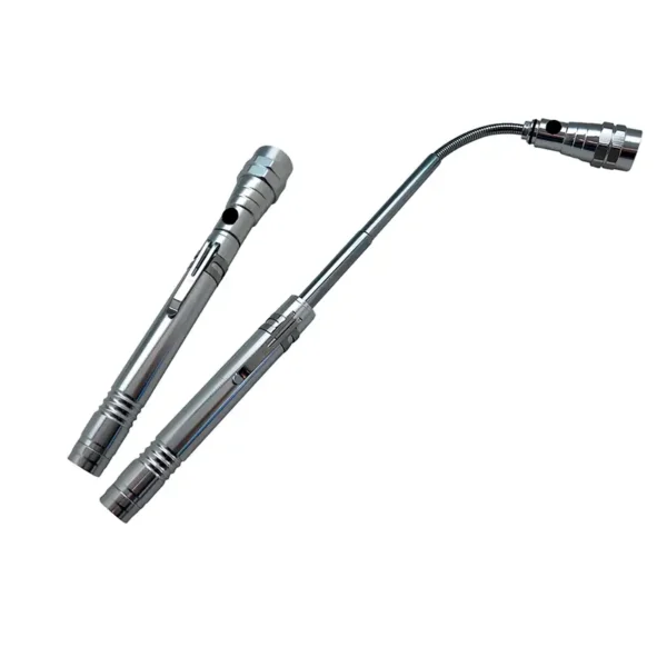 Detekterbar LED-ficklampa, teleskop