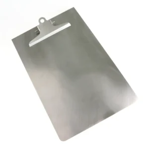 Detekterbar clipboard A4 i rostfritt stål