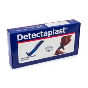 Blå detekterbara plåster 12×2,0 cm, 100 st.