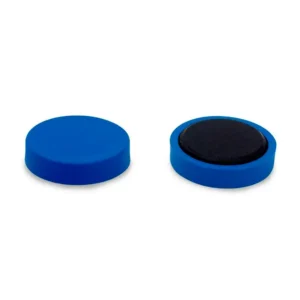 Detekterbara magneter, 3 cm, blå