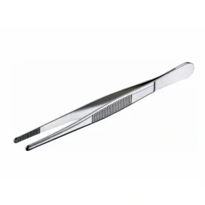 Pincett rostfritt stål, rund 115 mm