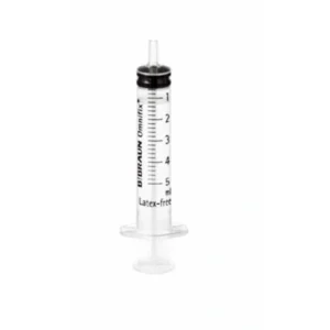 Omnifix-spruta 3-komponent 5 ml Luer tip Steril EO, 100 st.