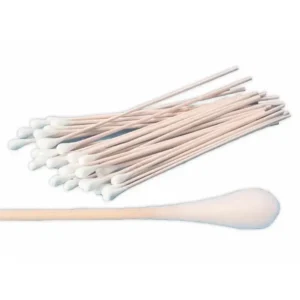 Bomullspinnar, sterila, 100 påsar à 2 st.