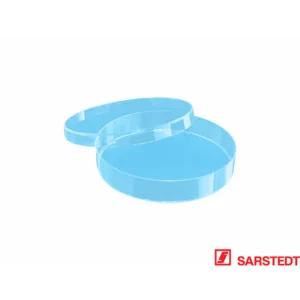 Petriskålar 92 × 16 mm steril A med 3 ribbor 24 × 20