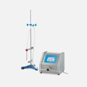 External touchscreen dosing station for media preperators