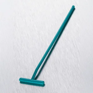 Utsmetningsspatel T-form grön PS, 100 × 5 st., steril