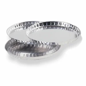 Kern, aluminiumsskålar för torrsubstansanalys, 80 st.