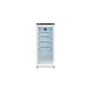 Stort läkemedelskylskåp – 265 liter med glasdörr